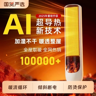 vcj石墨烯取暖器暖风机家用新款婴儿电暖器气加湿省电大面积节能