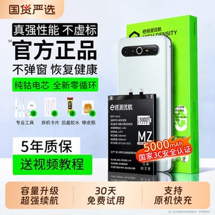 E修派优航适用魅族魅蓝17pro电池16thplus18s17魔改18pro大容量16t手机16s16xs16x16s16spro上门充电零循环