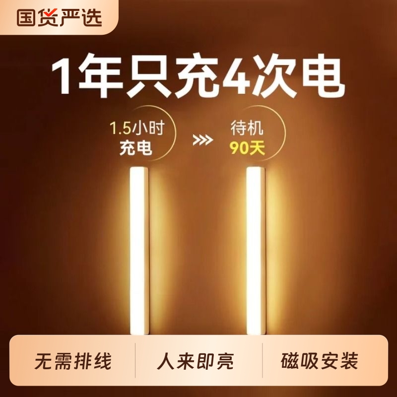 【直播推荐】免布线感应衣柜灯