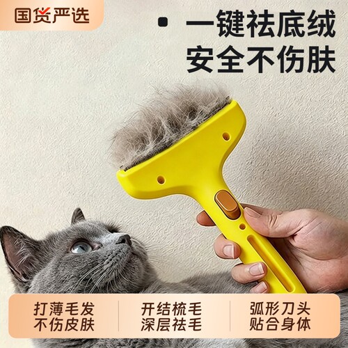 【只打薄不剃毛】猫咪打薄梳