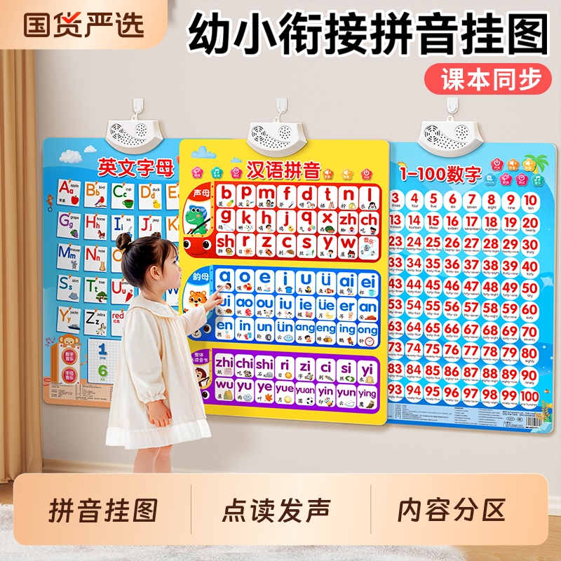 一年级汉语拼音有声挂图