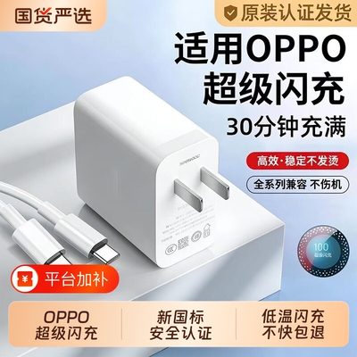 适用OPPO120W闪充套装
