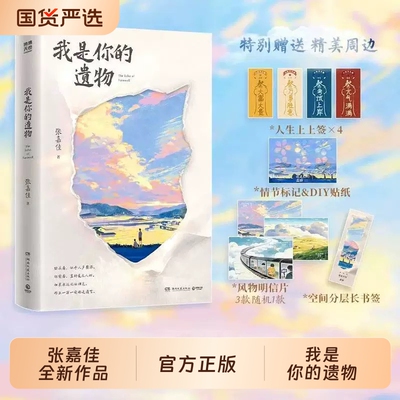 2026全新小说我是你的遗物张嘉佳作品时隔5年正版书籍云边有个小卖部从你的全世界路过让我留在你身边青春文学小说畅销书籍排行榜