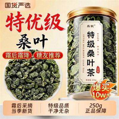 【榜单爆款】霜后桑叶茶鲜采正品