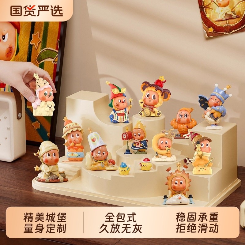 盲盒收纳展示架透明手办展示柜星星人泡泡玛特亚克力创意收纳盒子,收纳整理,手办收纳盒,淘宝优惠券,粉丝福利购,淘宝优惠卷