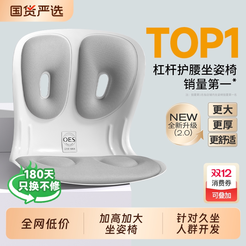 OES护腰靠垫腰靠一体久坐神器