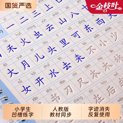 1-3年级凹槽练字帖小学生专用