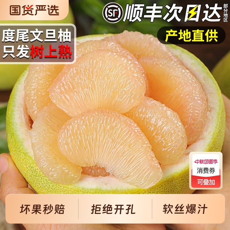 【顺丰当天发】正宗度尾文旦柚