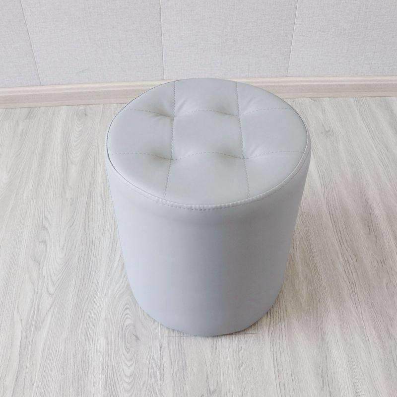 单人家用穿换鞋凳茶几凳沙发床尾凳圆凳子皮墩子小板凳客厅坐墩