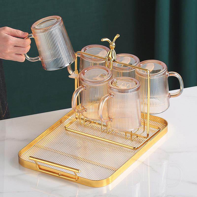 玻璃杯杯子杯架收纳杯架子置物架倒挂茶杯架客厅家用沥水架带托,家庭/个人清洁工具,杯架,淘宝优惠券,粉丝福利购,淘宝优惠卷