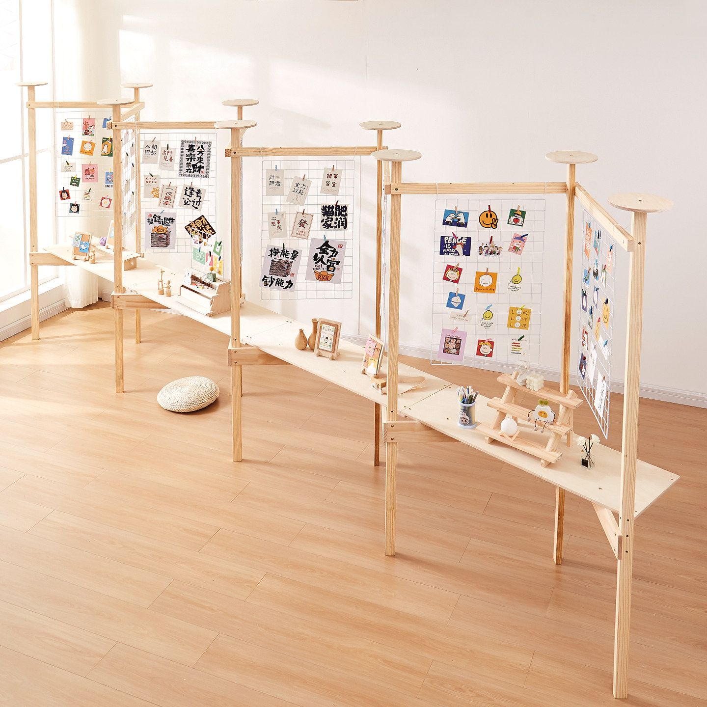 多面展台产品样品展示柜礼品橱窗展会快闪展示架博物馆商超陈列架