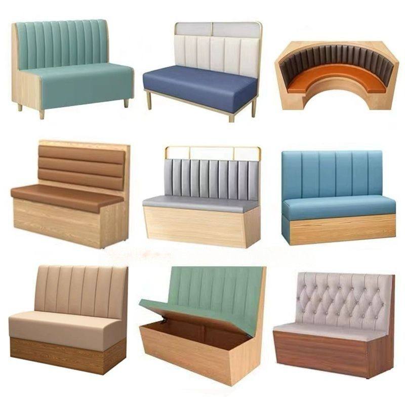 定制餐厅卡座沙发茶餐厅储物柜卡座实木靠墙卡座餐厅饭店桌椅组合,商业/办公家具,卡座,淘宝优惠券,粉丝福利购,淘宝优惠卷