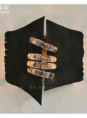 慢为家居/迷人的腰时髦精巴黎包豪斯太空时代中古客餐厅卧室壁灯