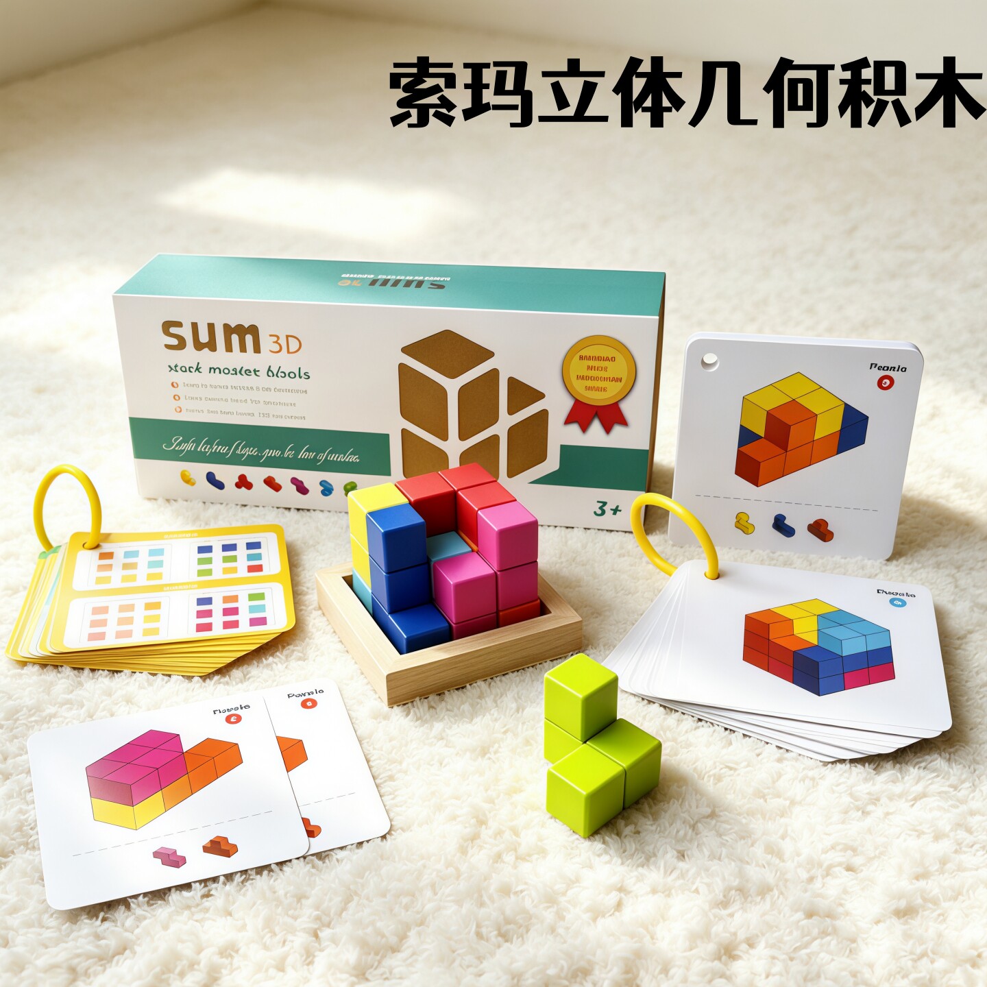 索玛立方体百变魔方积木