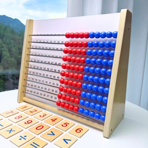 超大号儿童数学计算架珠算数神器