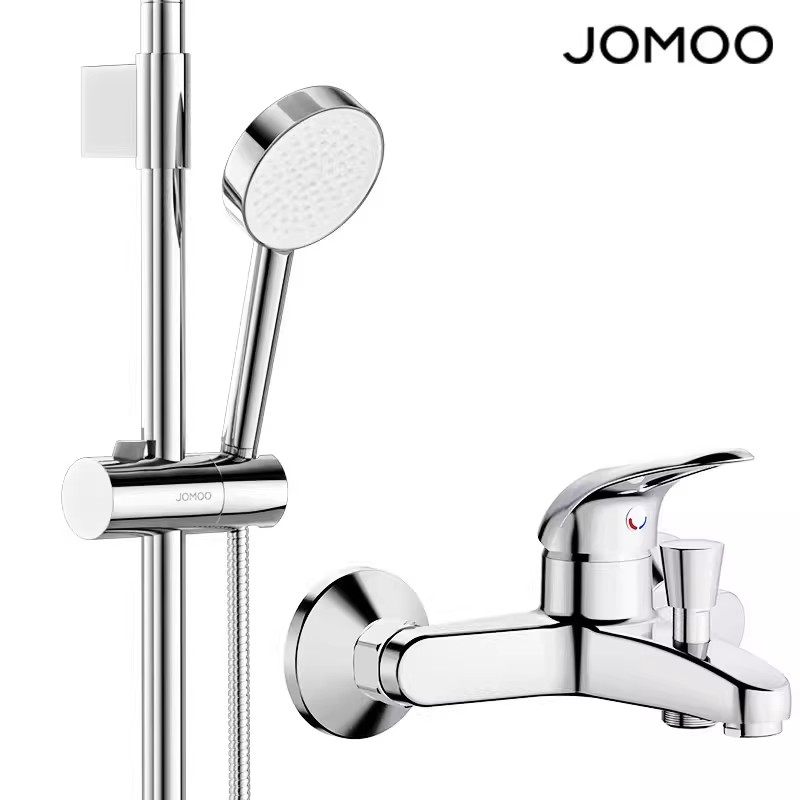 九牧卫浴无顶喷花洒套装淋浴家用简易明装沐浴室喷头卫生间淋浴器,家装主材,普通花洒套装,淘宝优惠券,粉丝福利购,淘宝优惠卷