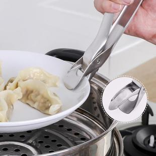 不锈钢夹盘碟器防烫夹夹取碗夹菜蒸端提盘子夹子厨房用品夹碗家用