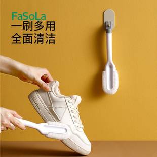 家用多功能鞋 毛神器 鞋 刷柄长专用清洁刷子不伤软洗衣刷洗鞋