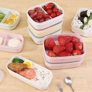 日本进口年新分隔盒饭盒当冰便箱品收纳盒