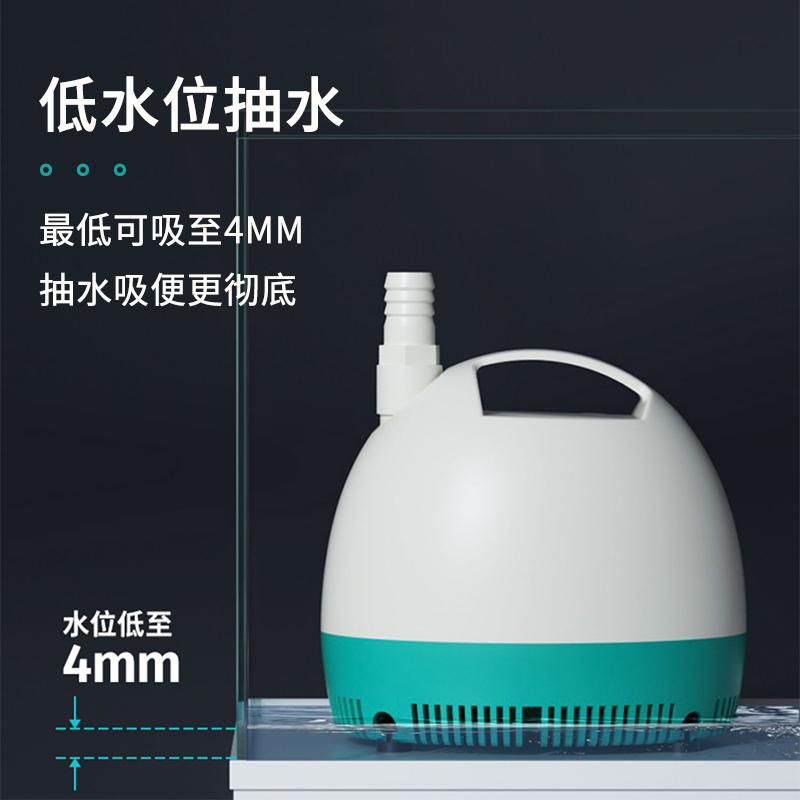 闽江鱼缸水泵鱼池底吸泵小型潜水泵家用抽水泵水循环泵静音过滤