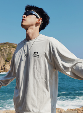 Karma8a 户外吸湿速干衣攀岩运动T恤男女同款休闲通勤假两件长袖