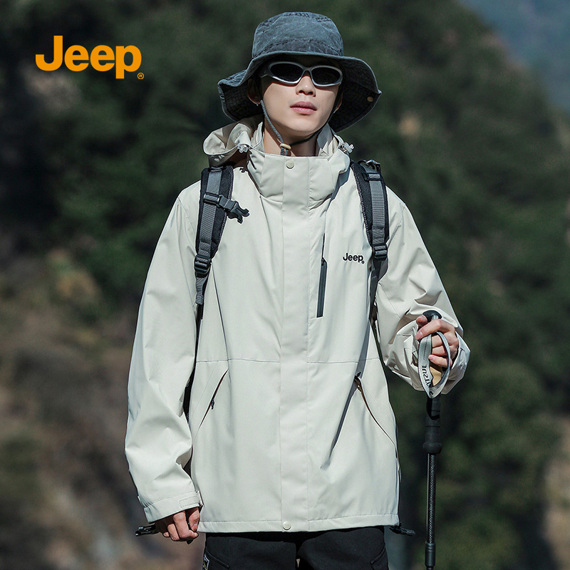 冲锋外套男士休闲防风夹克