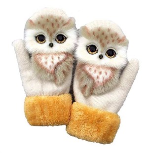 Animal 网红Fashion for Knitted Women Gloves Winter