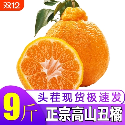 25年甜丑橘9斤箱|超4000次加购