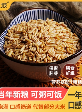 野三坡燕麦米新米500g燕麦仁裸燕麦胚芽米燕麦粒粗粮青稞荞麦米