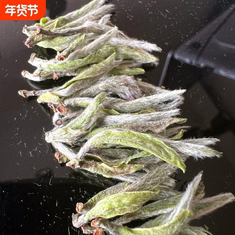 2025首采荒野特级白毫银针春茶福鼎高山管阳白茶叶明前日晒500