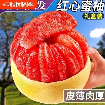 福建平和现摘红心柚红心柚