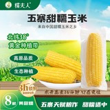 糯夫人五寨黄糯玉米8根2.4kg券后14.64元包邮