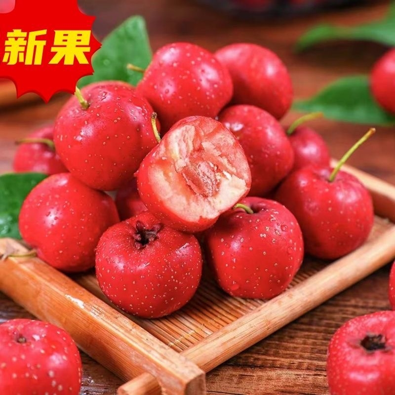 产地直发新鲜山楂冰糖葫芦