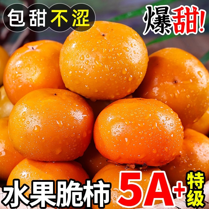 山西巧克力脆柿子4.5斤（100-110g/只）