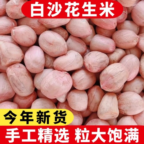 河南特产25年新鲜上市花生米生新手工生花生米农家自产精选