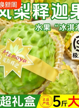 N21°新鲜凤梨释迦果礼盒牛奶番荔枝云南孕妇水果顺丰包邮10大果