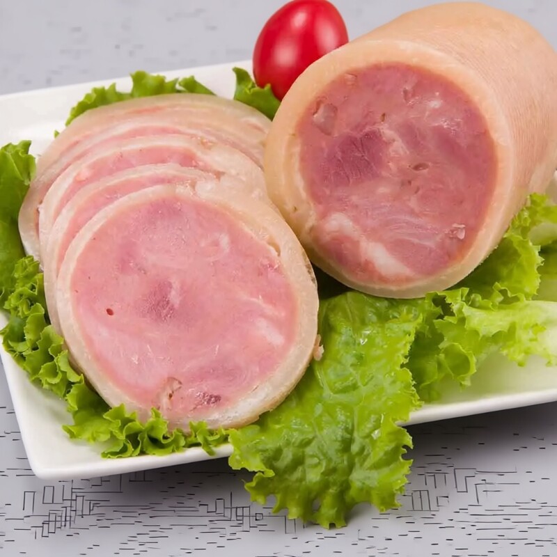 水晶肘花火腿熟食下酒菜凉拼肘子火腿肠捆蹄开袋即食猪肉鸡肉凉拌