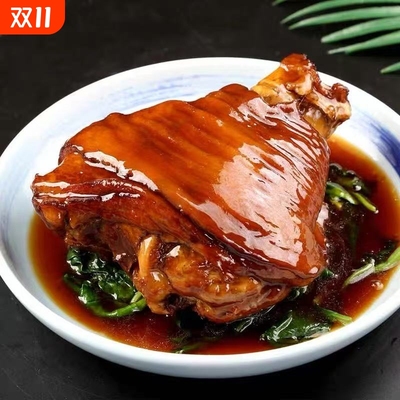 真空包装红烧整只大肘子猪腿肉猪蹄猪肘熟食酱香肘开袋即食下酒菜