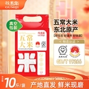 东北五常大米5kg当季 东北米黑龙江大米新米粥米锁鲜谷米优质标准