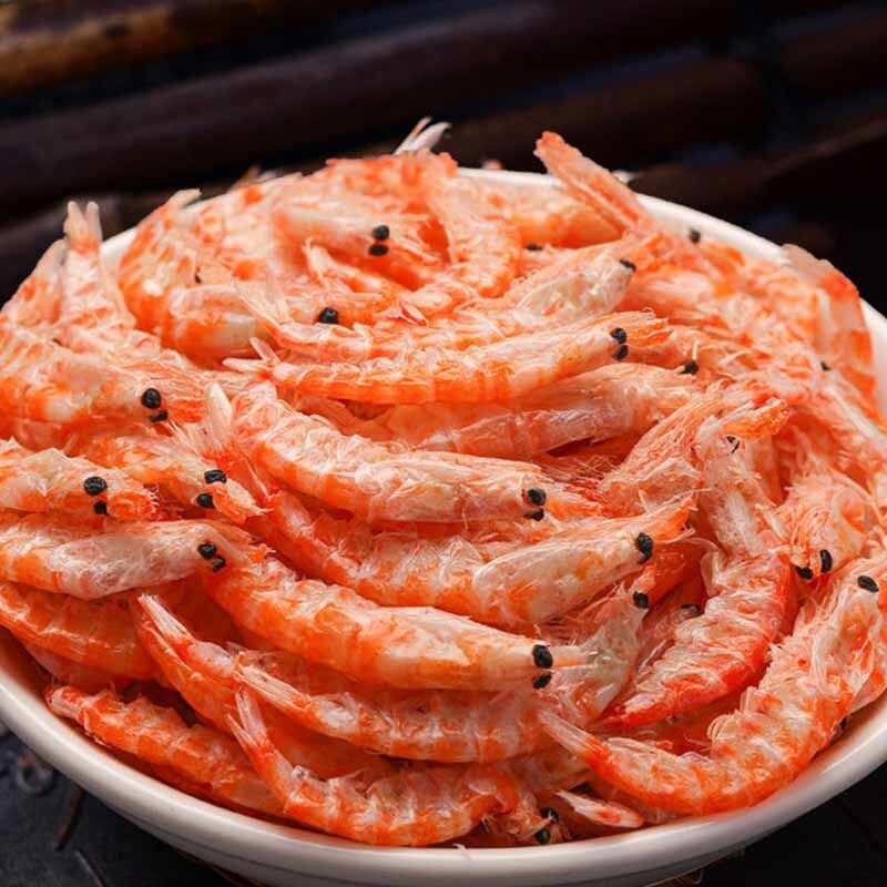 南极磷虾干货即食海米非特级无虾皮淡干宝补人宝虾米盐钙500g凉拌