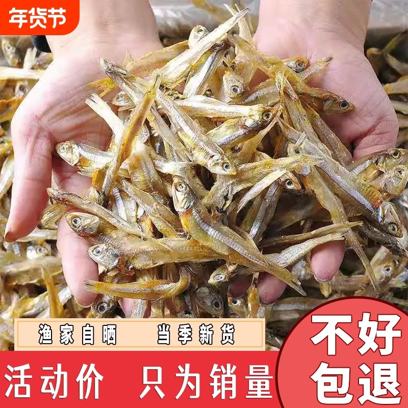 新鲜渔民公干小鱼干干货小水晶鱼风干海燕鱼仔咸鱼干鲜活水产鲜香
