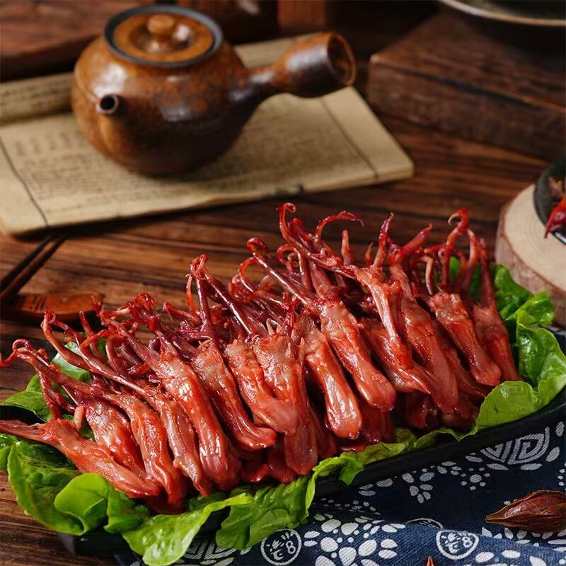 非即食--温州特产生鸭舌新鲜鸭舌头500g批发酱鸭舌卤味年货下酒