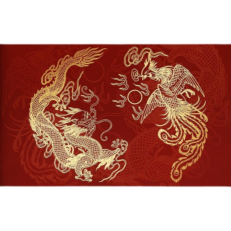 速发中国故宫红护墙板中式餐厅餐饮店铺装修竹木纤维集成墙板形象