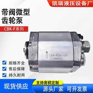 F233GH CBK F4.2DF2 油泵 带排气阀齿轮泵CBK F2.5F F255