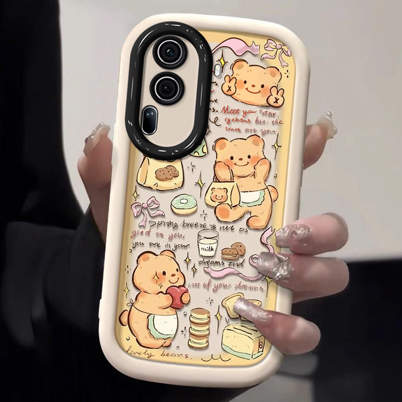 适用opporepro手机壳黄油小熊可爱新款女opporeno10pro高级感9防摔8硅胶7液态6创意5便携4全包3保护套,3C数码配件,手机保护套/壳,淘宝优惠券,粉丝福利购,淘宝优惠卷
