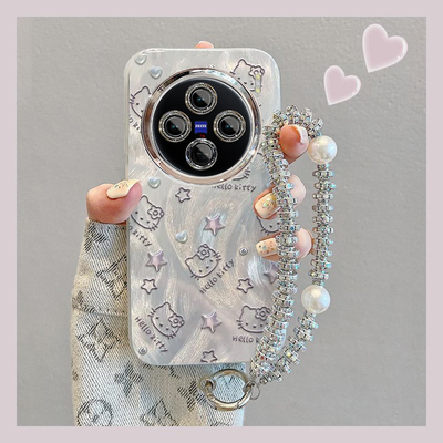 适用vivo新款高级感带手链保护套