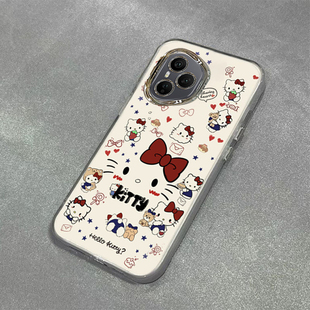 适用于荣耀400手机壳新款300Ultra Warm Air Kt Cat 200Pro高端女用100带手镯镜头膜荣耀华为全包80防摔70保