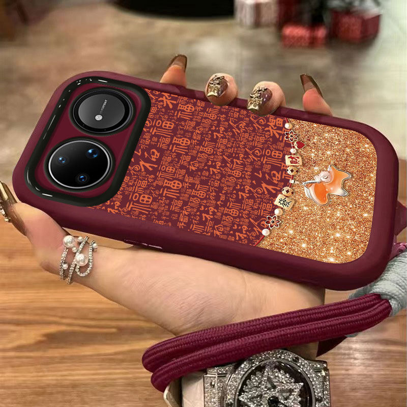 适用华为nova15ultra手机壳14Pro百福水晶马13新款女12高级感11中国风10保护套nova9全包8防摔7硅胶6se带挂绳,3C数码配件,手机保护套/壳,淘宝优惠券,粉丝福利购,淘宝优惠卷