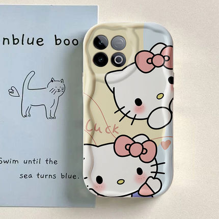 KT猫适用iQOOZ10turbo手机壳Z10turboPro全包防摔z9x带手炼挂绳Z8女新款z7网红爆款z6可爱卡通z5奶油纹保护套