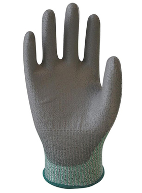 赛立特N10658PU涂层三级防割手套防刮耐磨防滑五金工具机加工装配